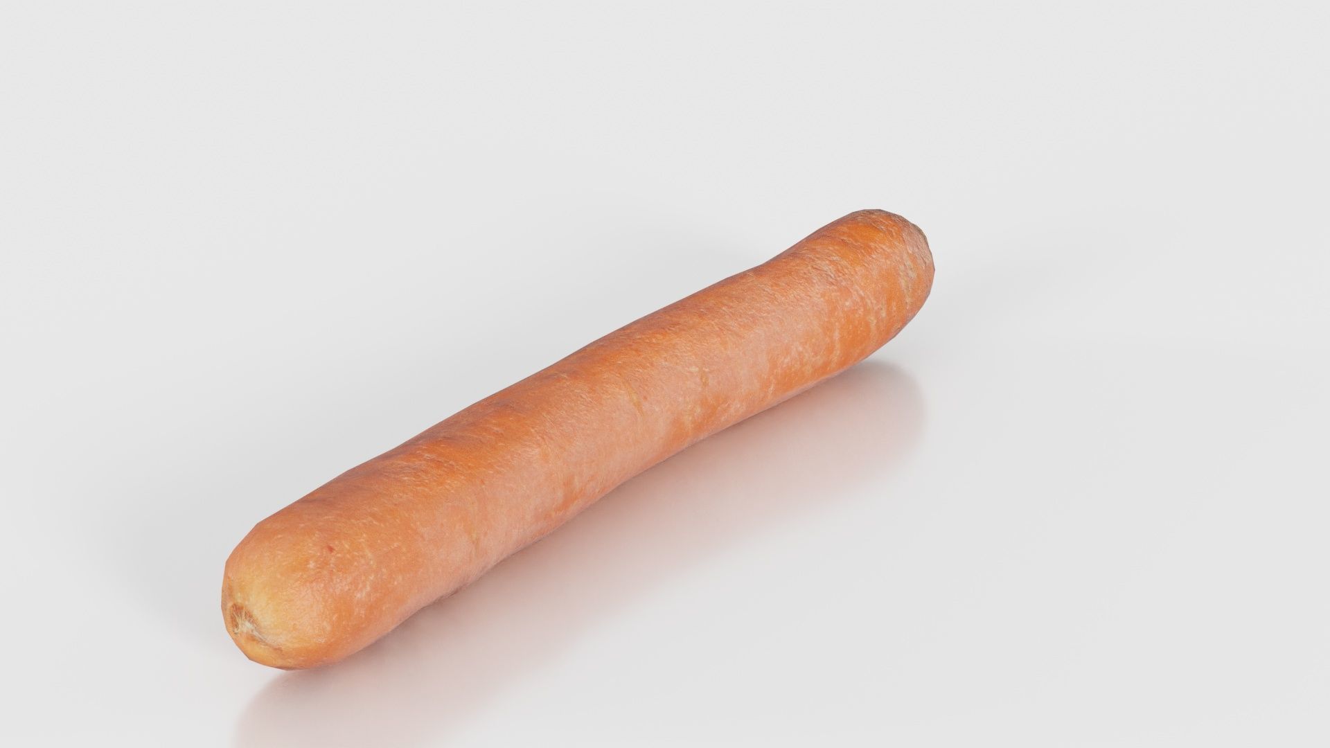 Carrot Low-poly 3D model_21