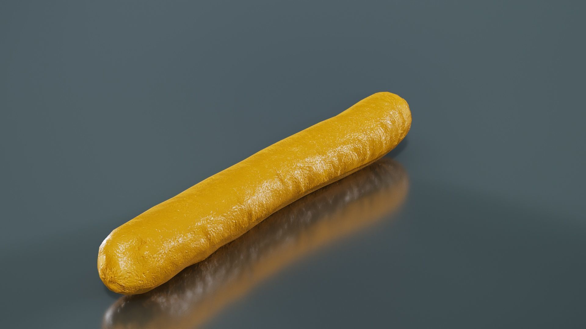 Carrot Low-poly 3D model_13