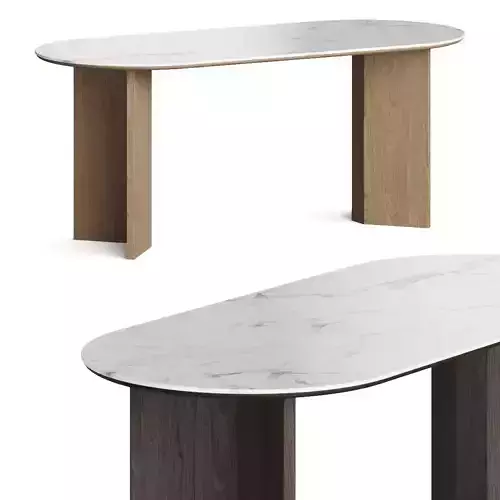 Urban Mood Journey Japandi Modern Dining Table