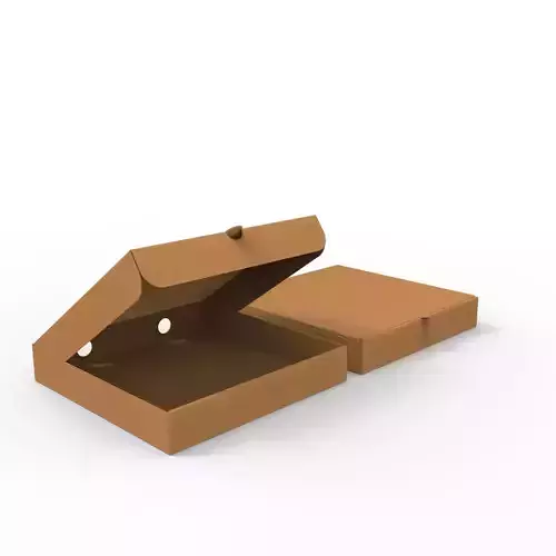 Pizza box Open and Close DIE-CUT INCLUDE IN FILES