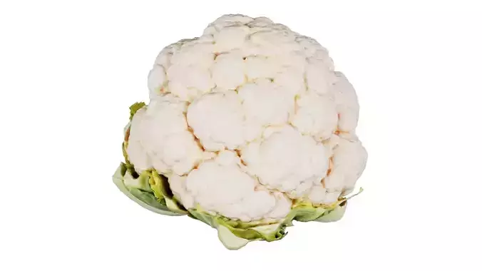 Cauliflower Low-poly 3D model