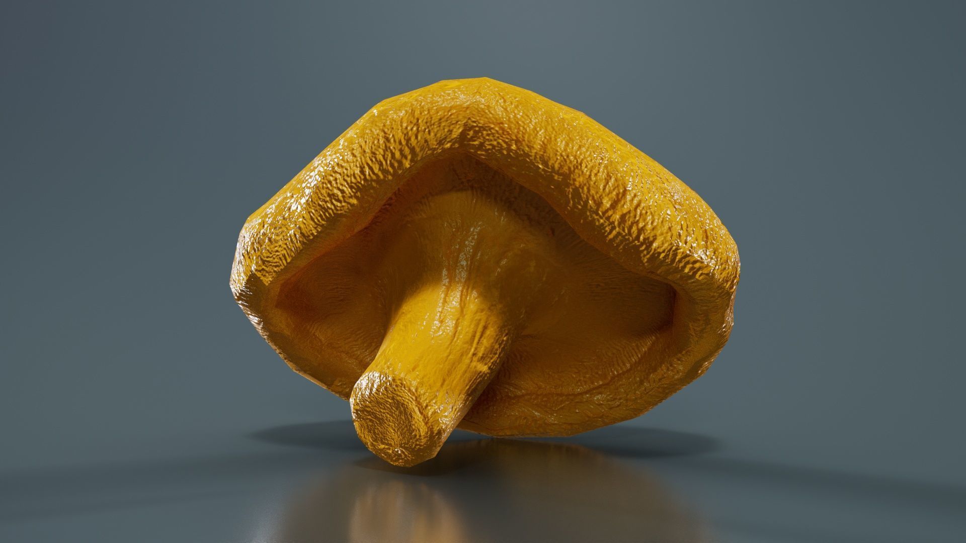 Champignon 2 Low-poly 3D model_12