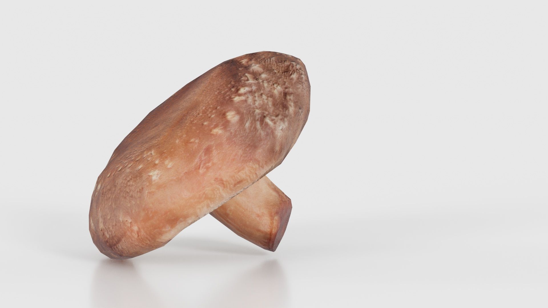 Champignon 2 Low-poly 3D model_19