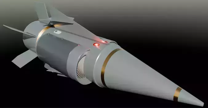 High-polly Turbine Missile