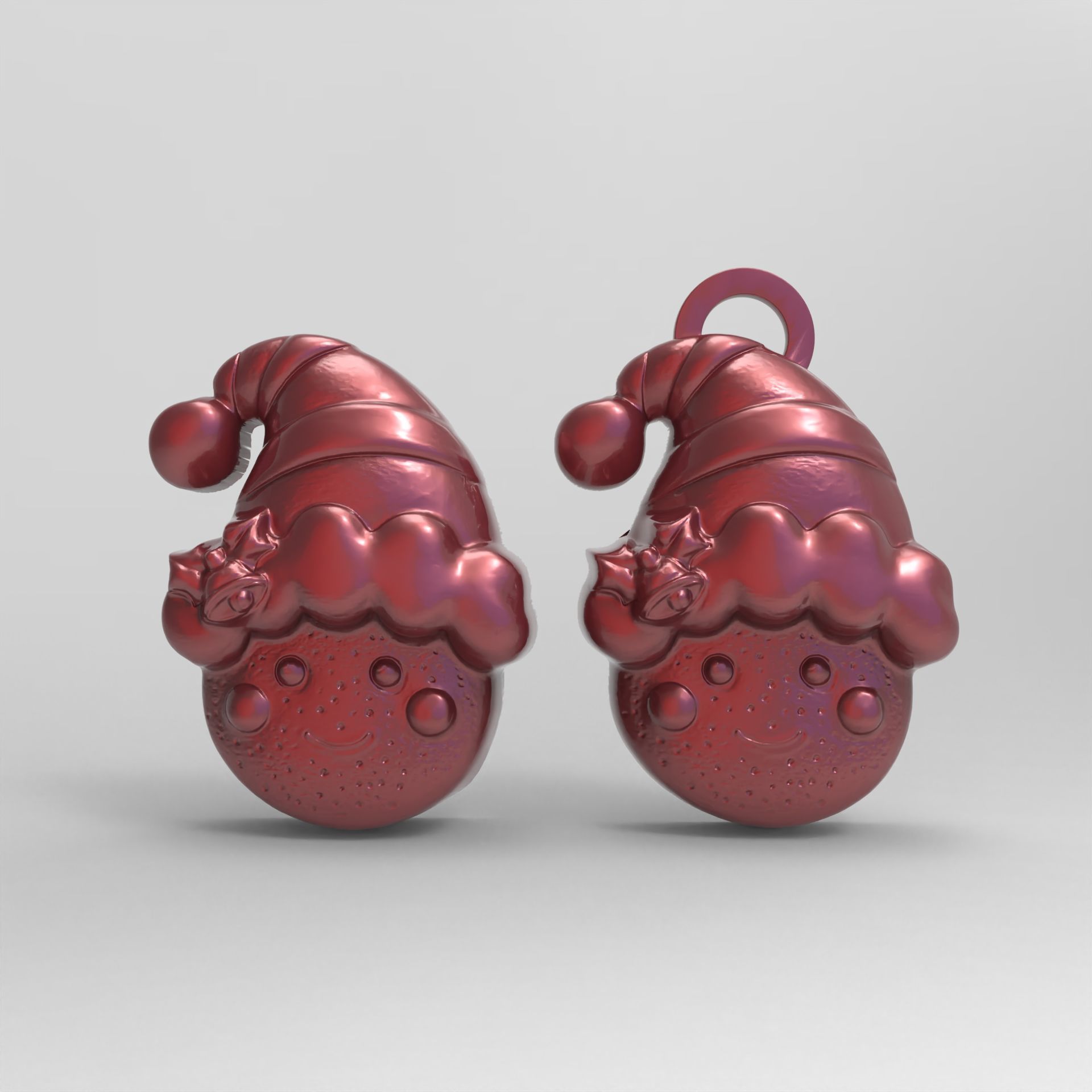 smile cookie decor  3D print model_3