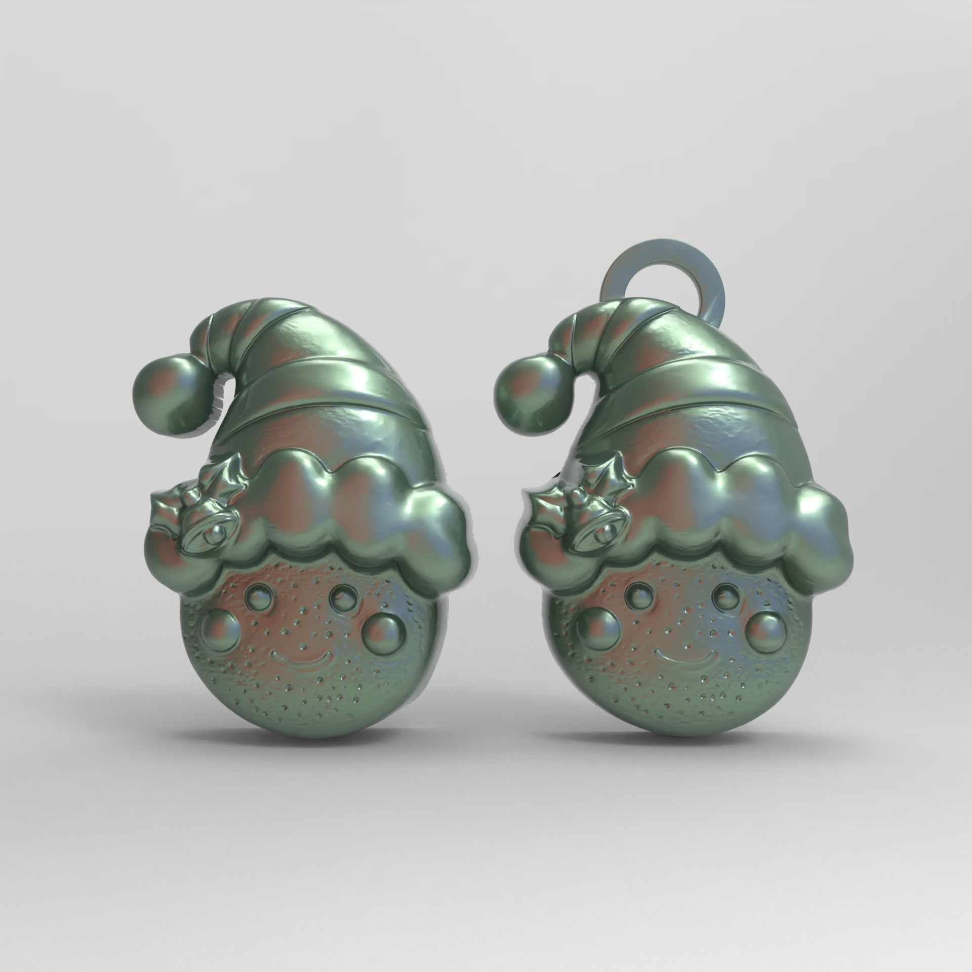 smile cookie decor  3D print model_2