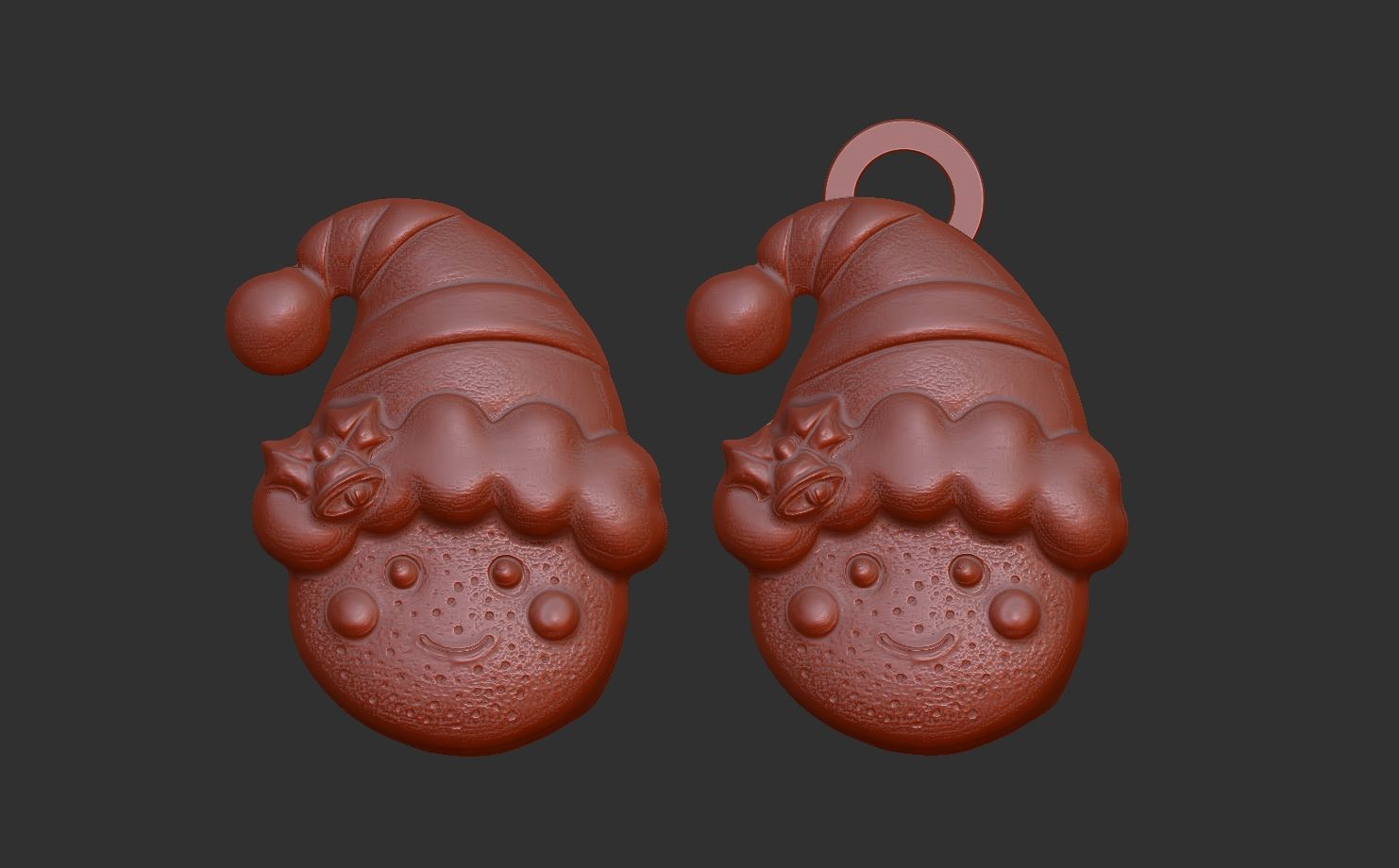 smile cookie decor  3D print model_13