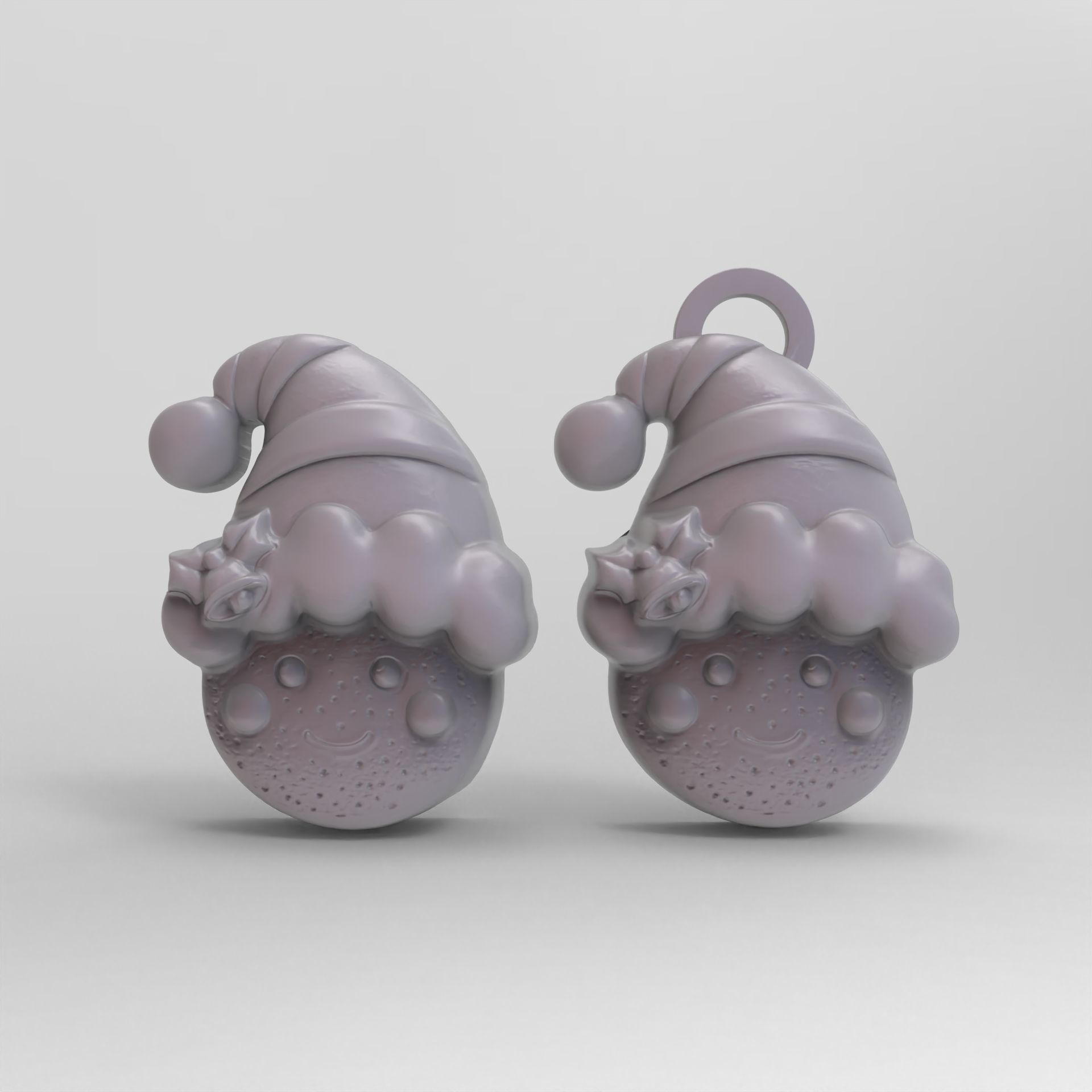 smile cookie decor  3D print model_1