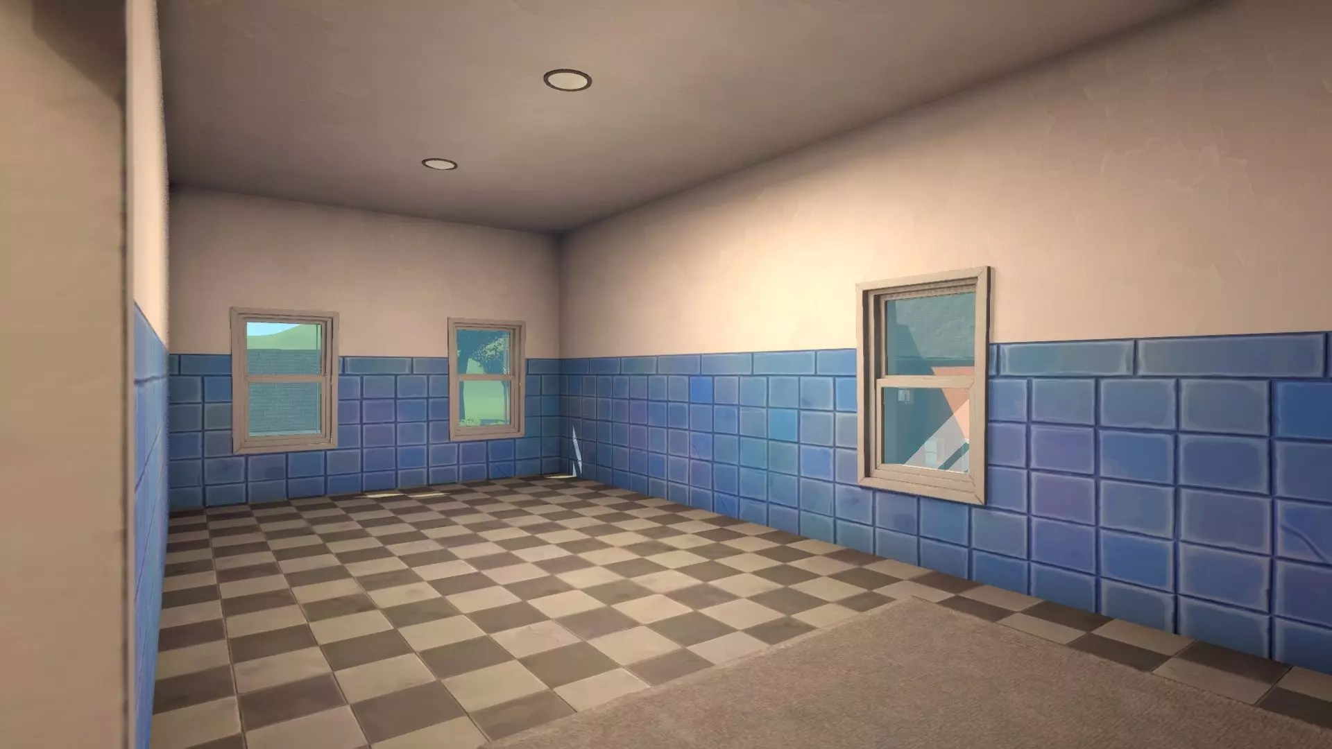 Surburban Modular Stylized Pack Low-poly 3D model_15