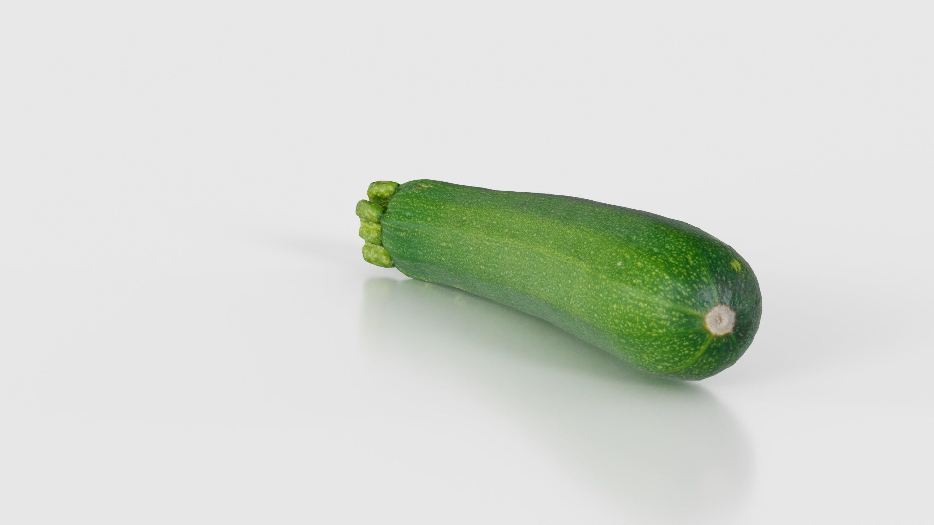 Courgette Low-poly 3D model_23