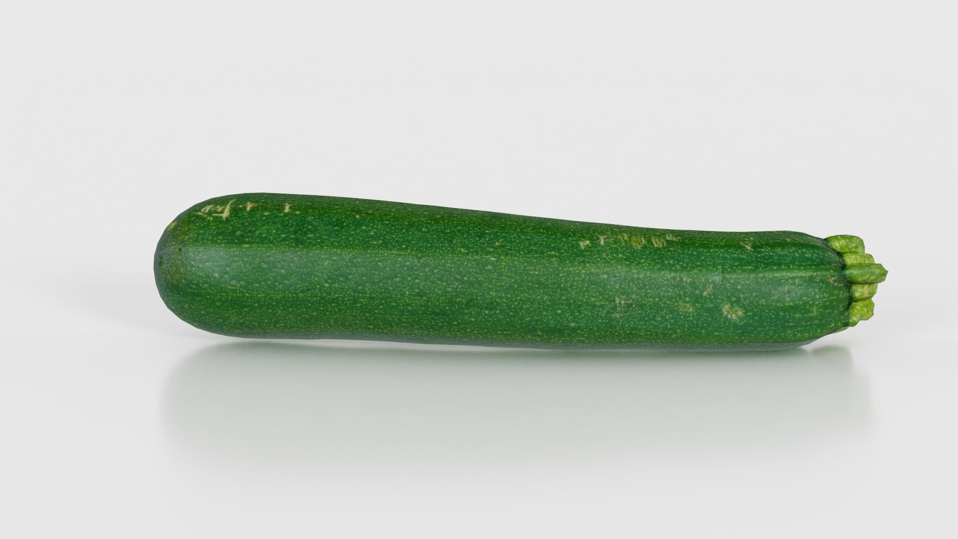 Courgette Low-poly 3D model_19