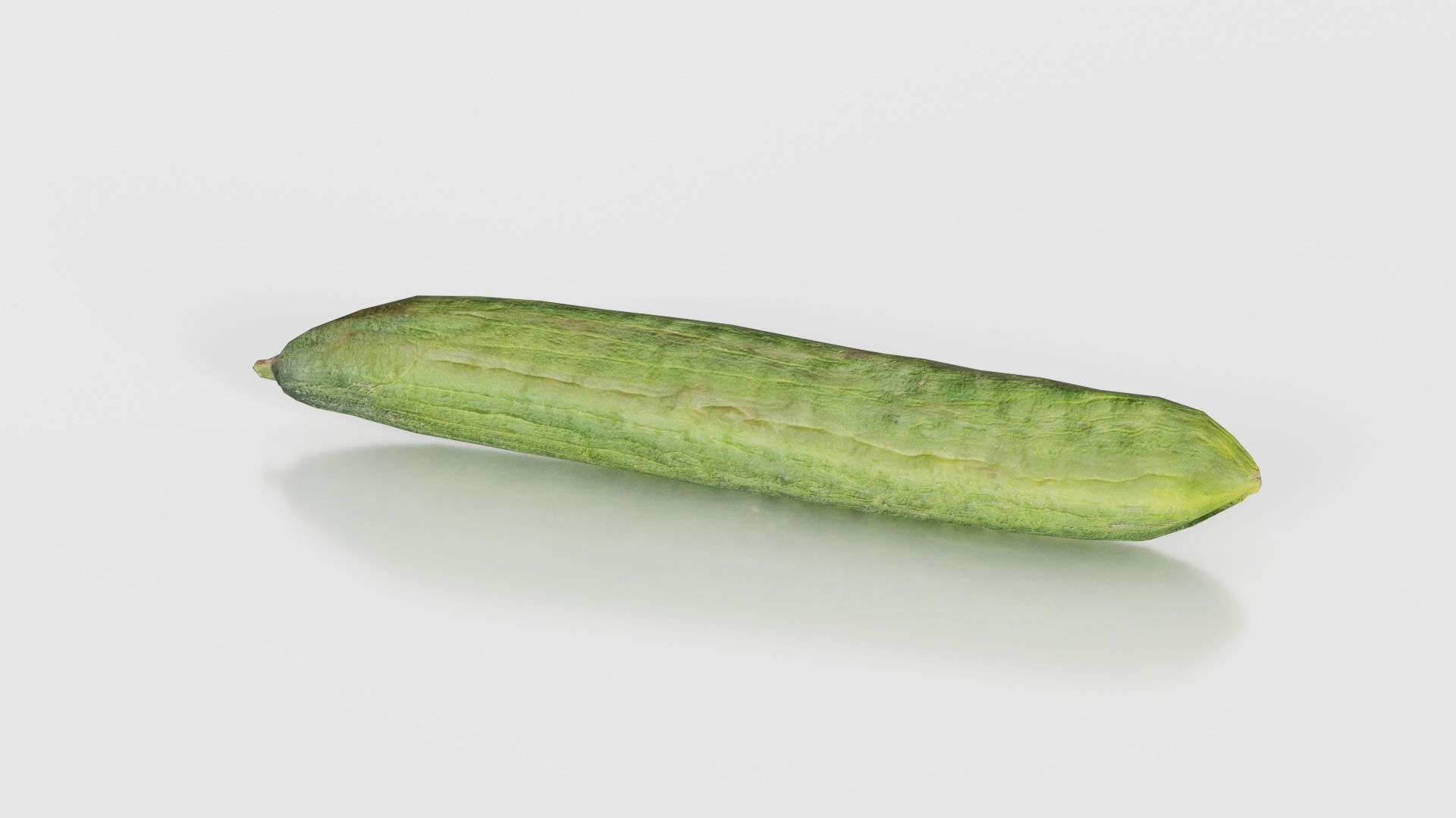 Cucumber Low-poly 3D model_19