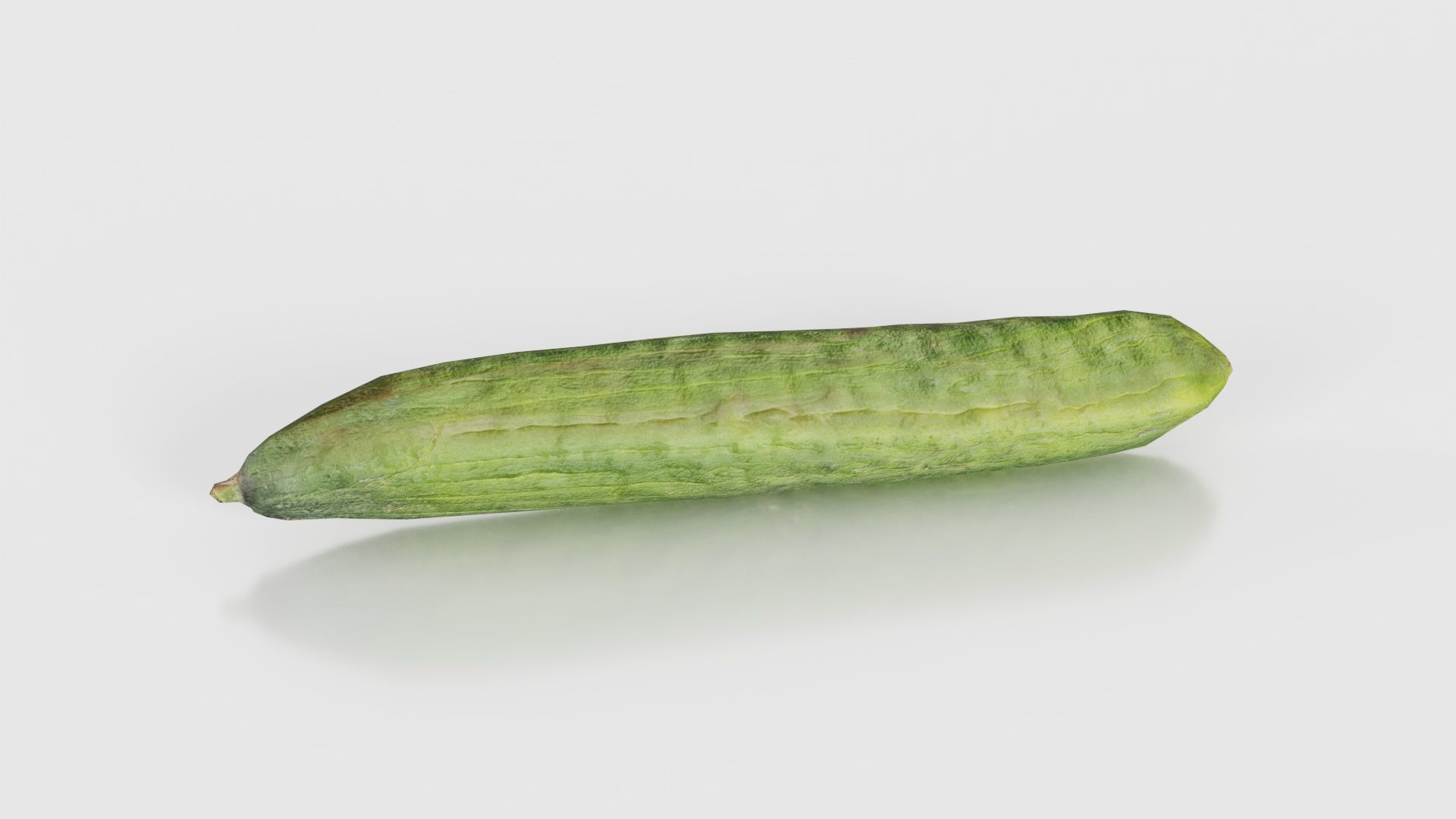 Cucumber Low-poly 3D model_20