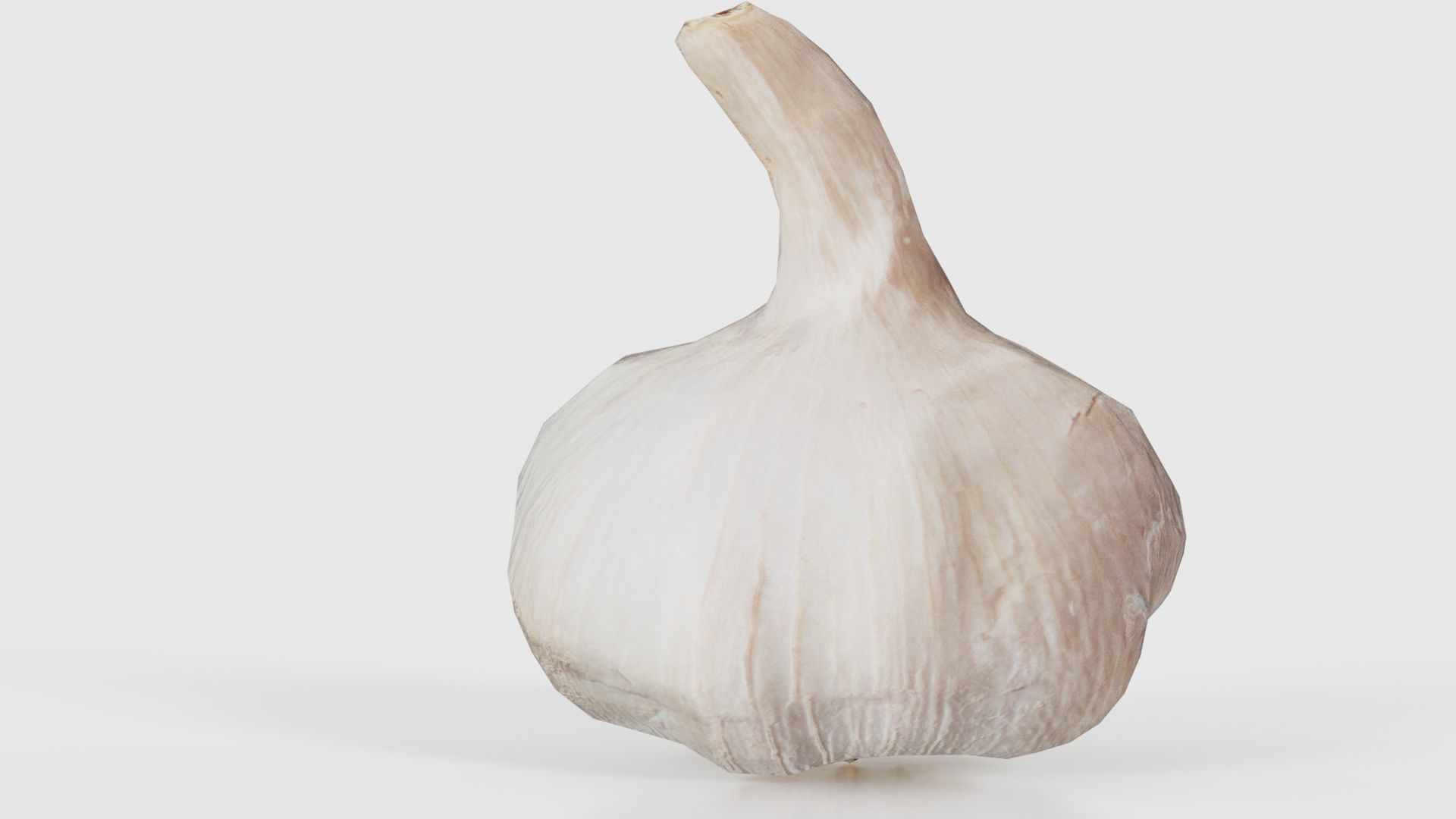 Garlic Low-poly 3D model_19