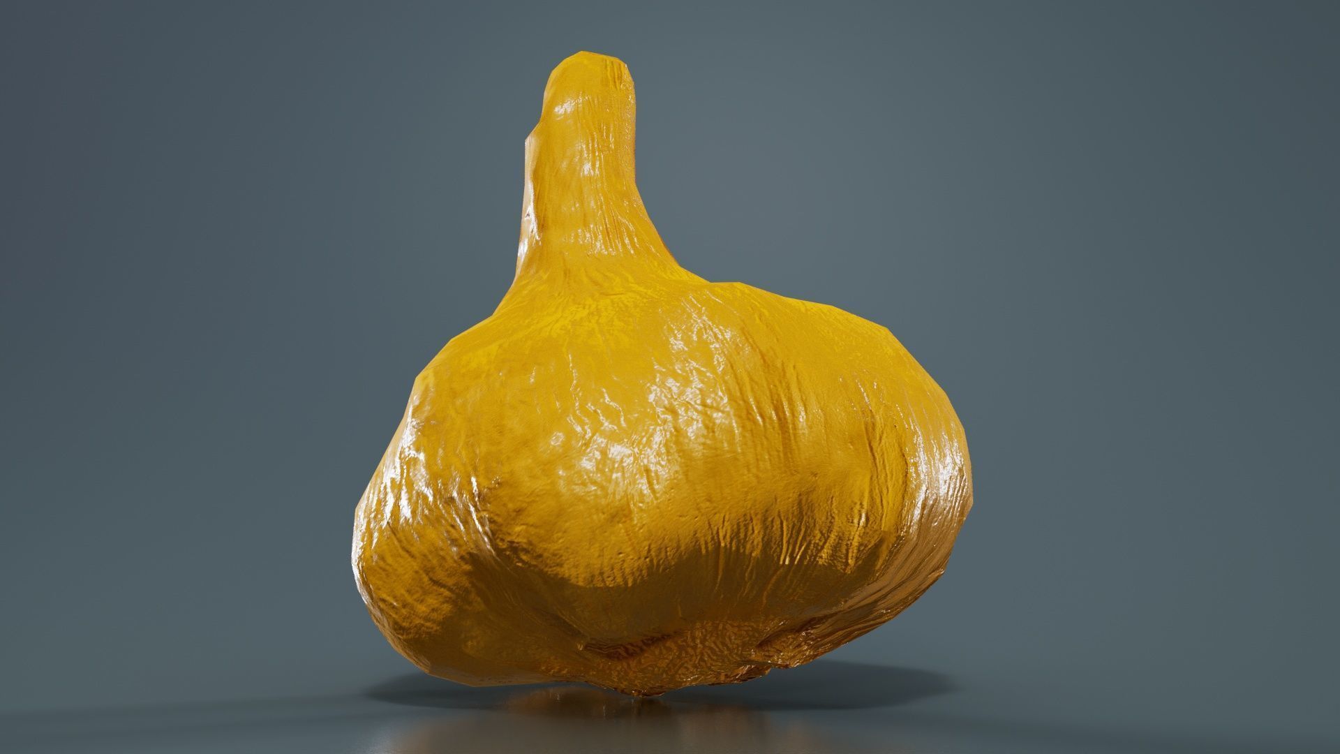 Garlic Low-poly 3D model_12