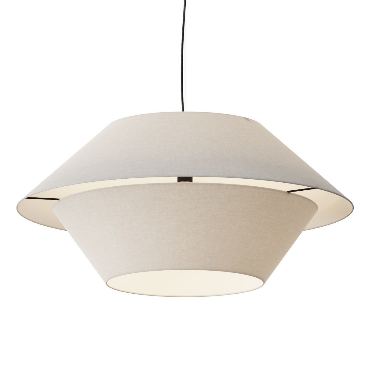 Four Hands McCarthy Pendant Lamp 3D model_1