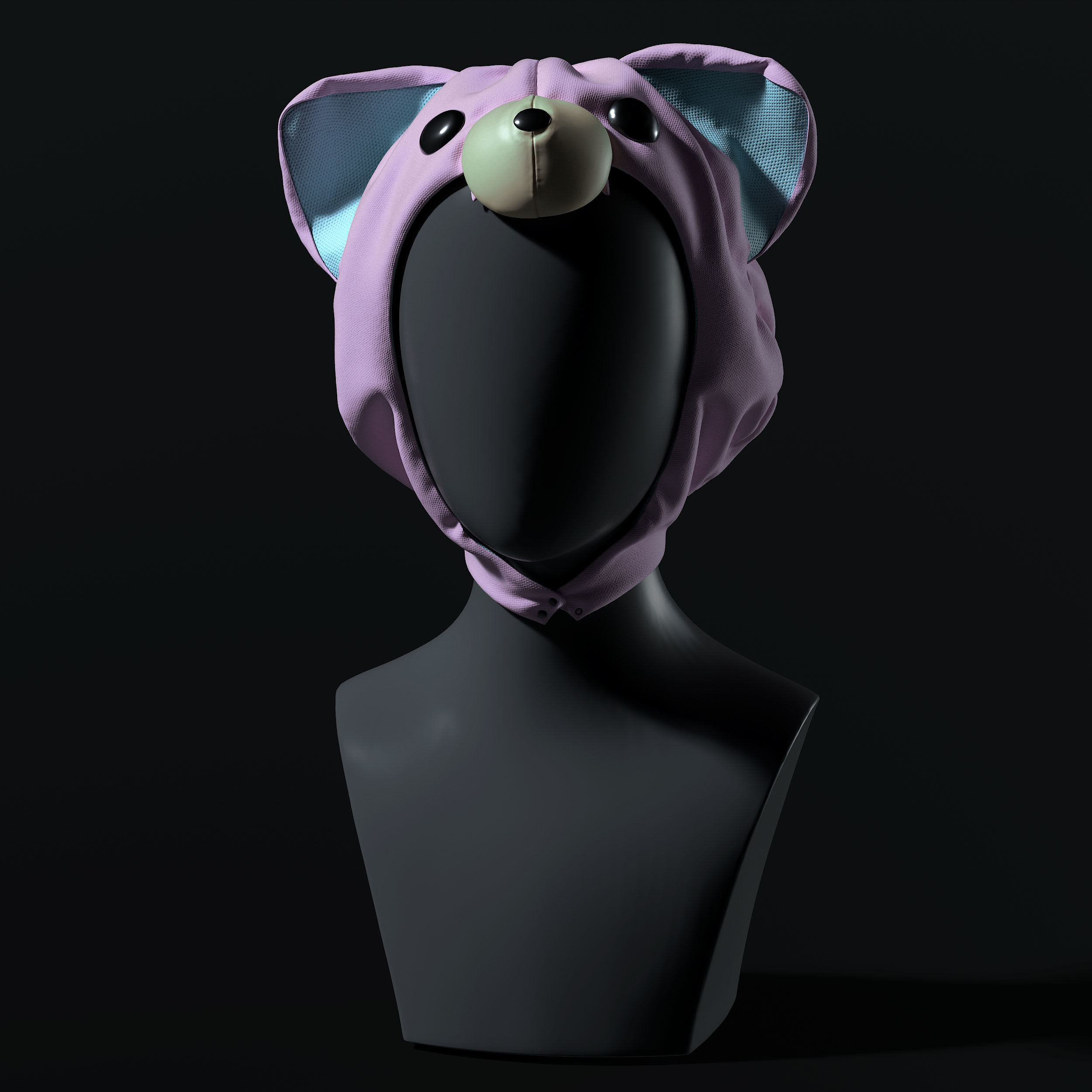 Cartoon Hat 3D model_5