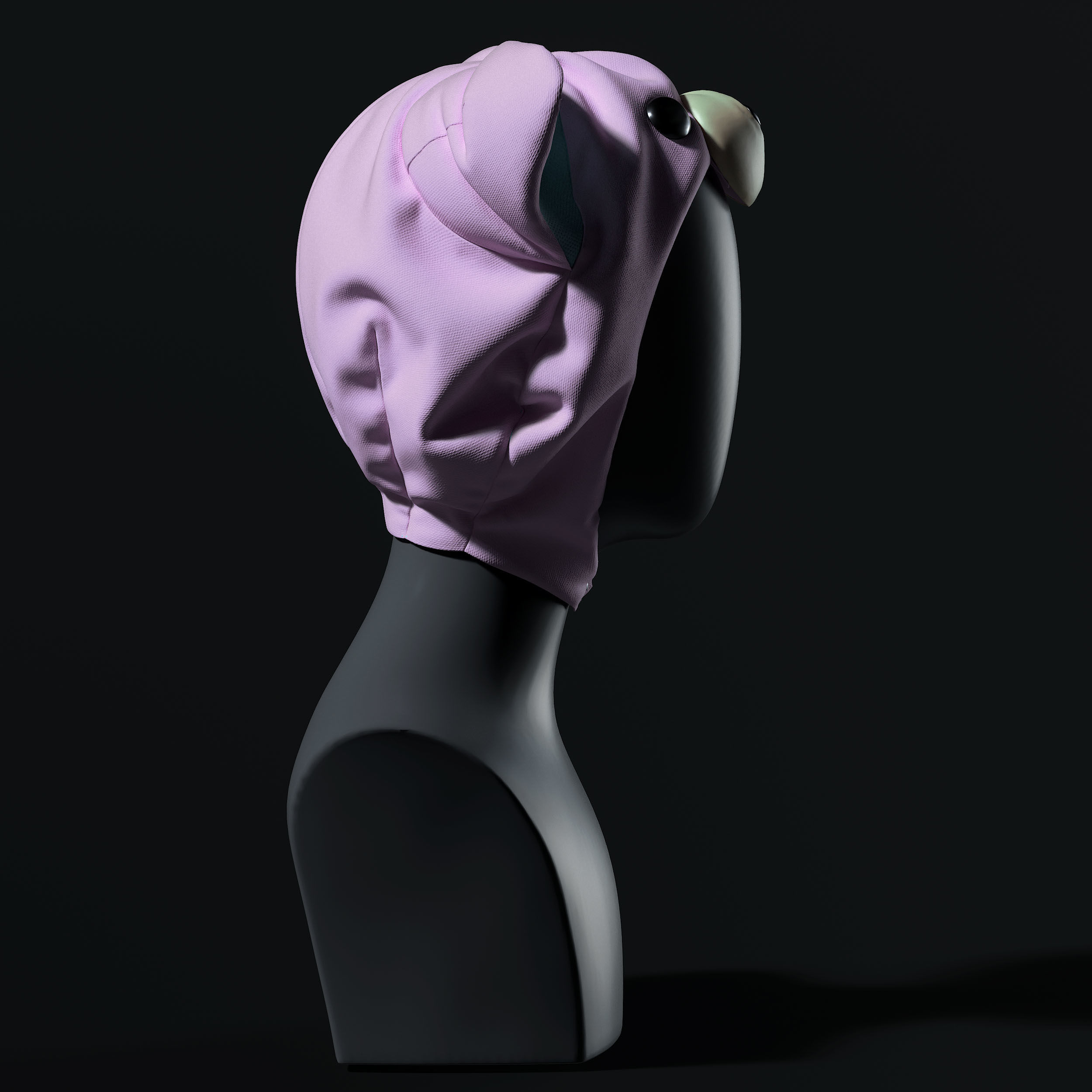 Cartoon Hat 3D model_2