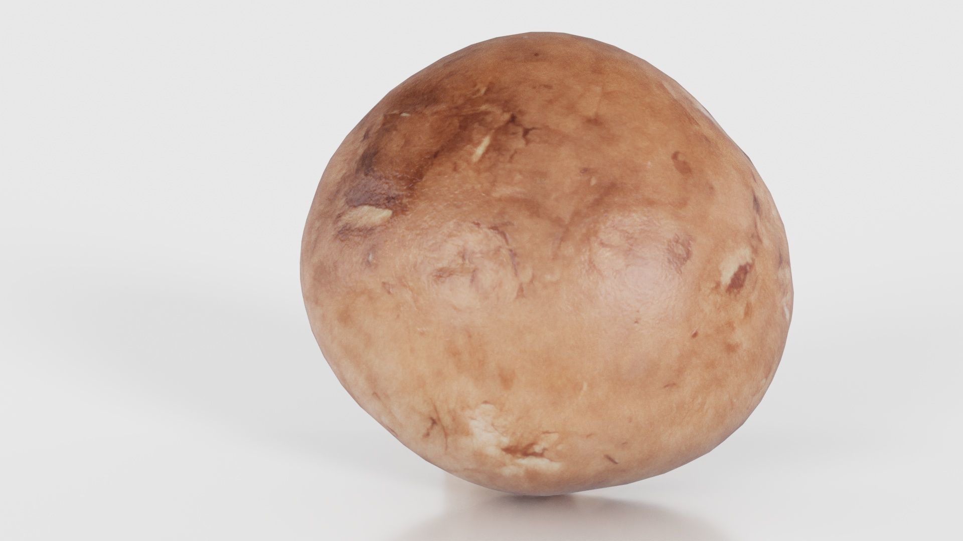 Mushroom Champignon Low-poly 3D model_20