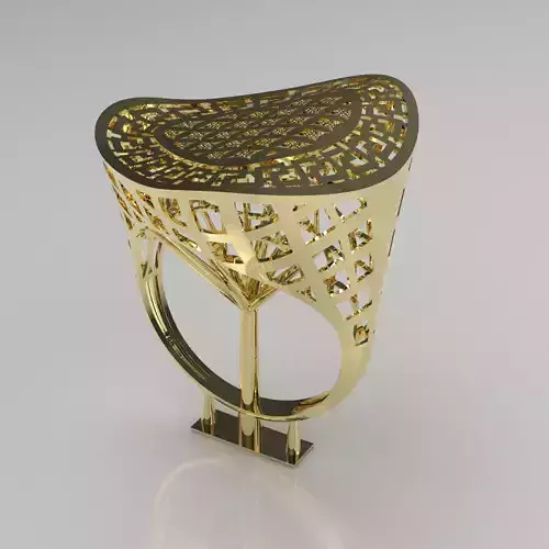 Fusion ring 3D printer model code 100