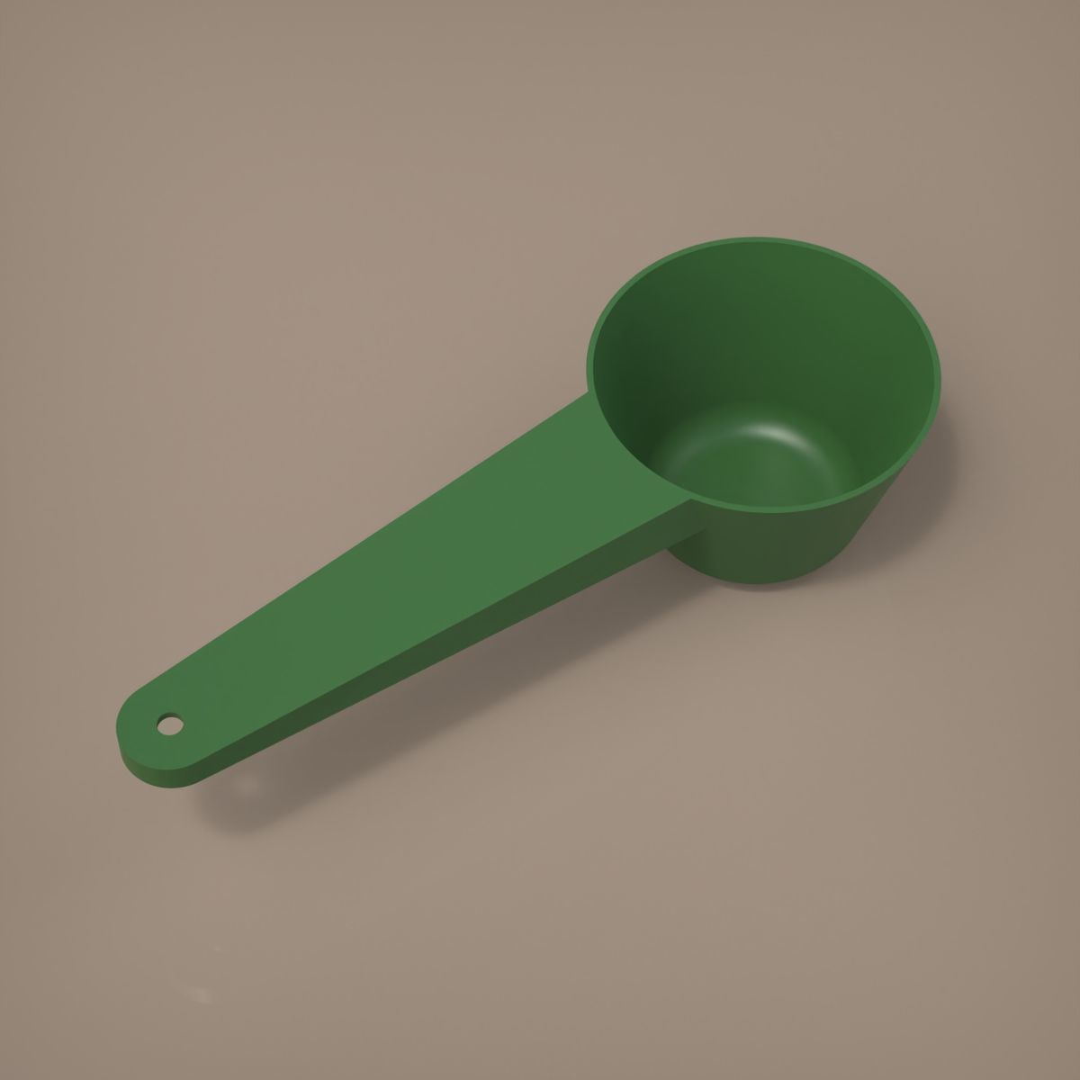 Powder Scoop 3D print model_1