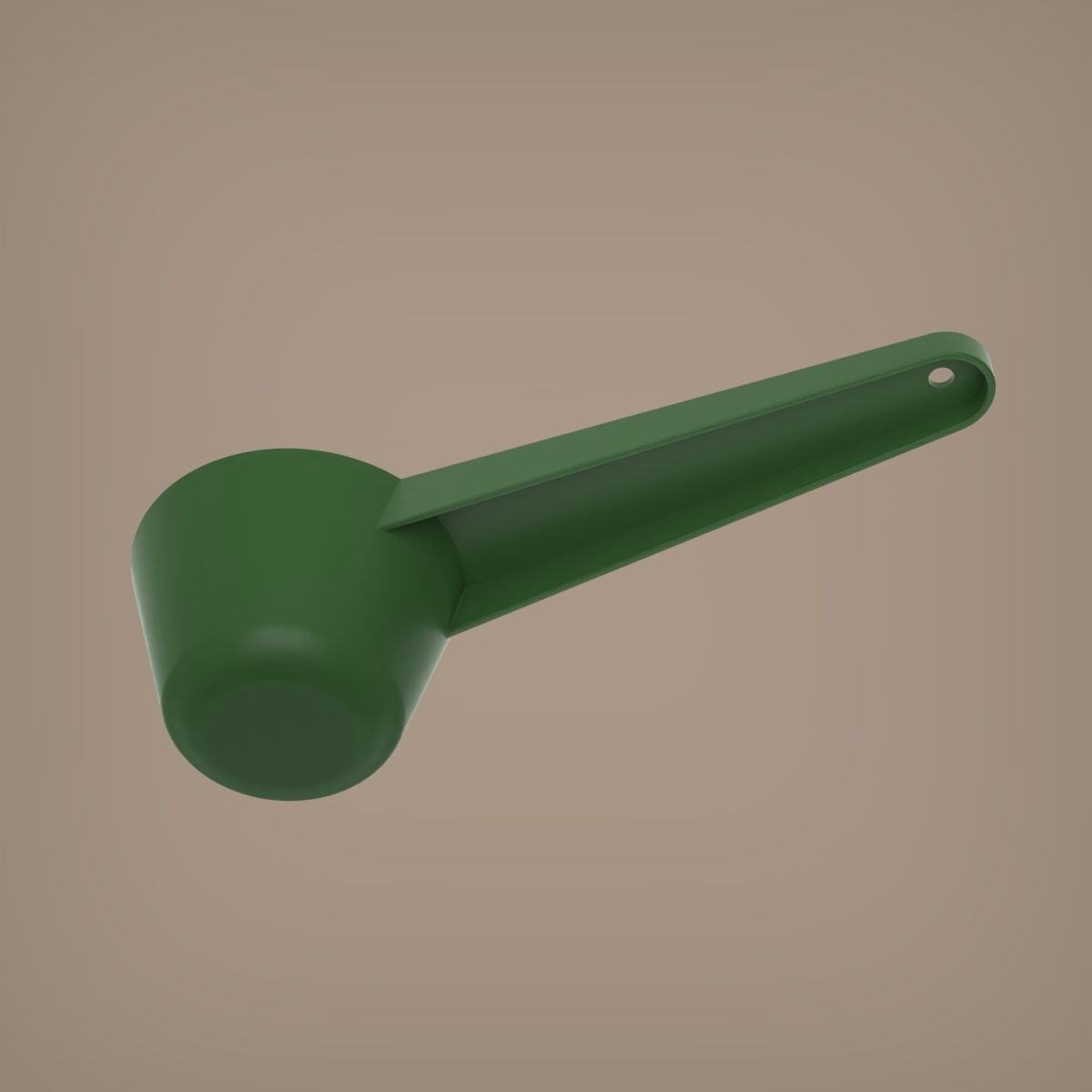 Powder Scoop 3D print model_8