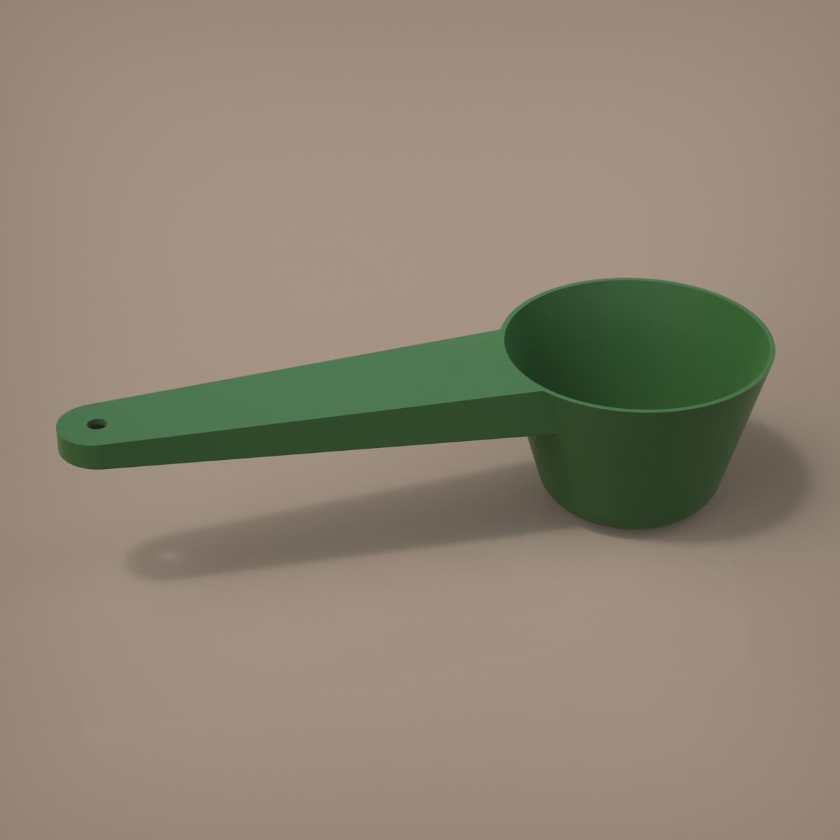 Powder Scoop 3D print model_7