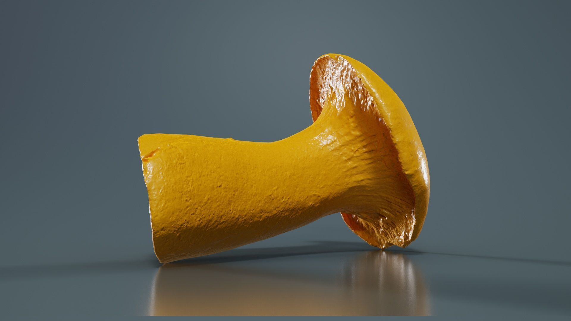 Mushroom Tall 2 Low-poly 3D model_12