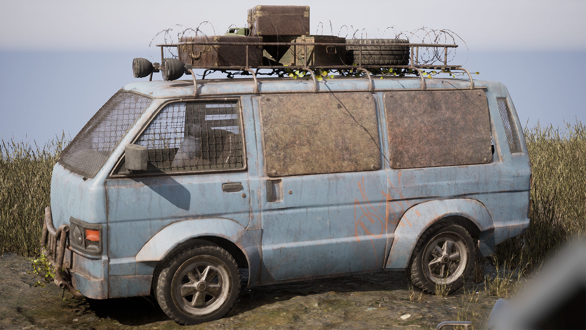Post-Apocalyptic Camp 3D model_11