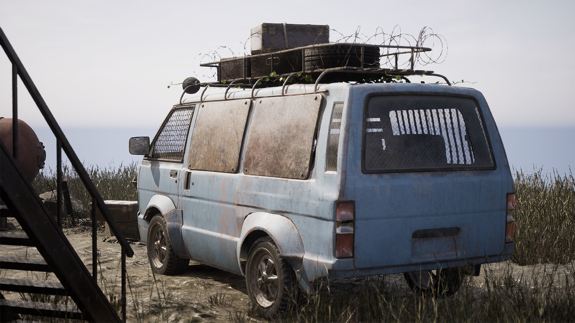 Post-Apocalyptic Camp 3D model_3