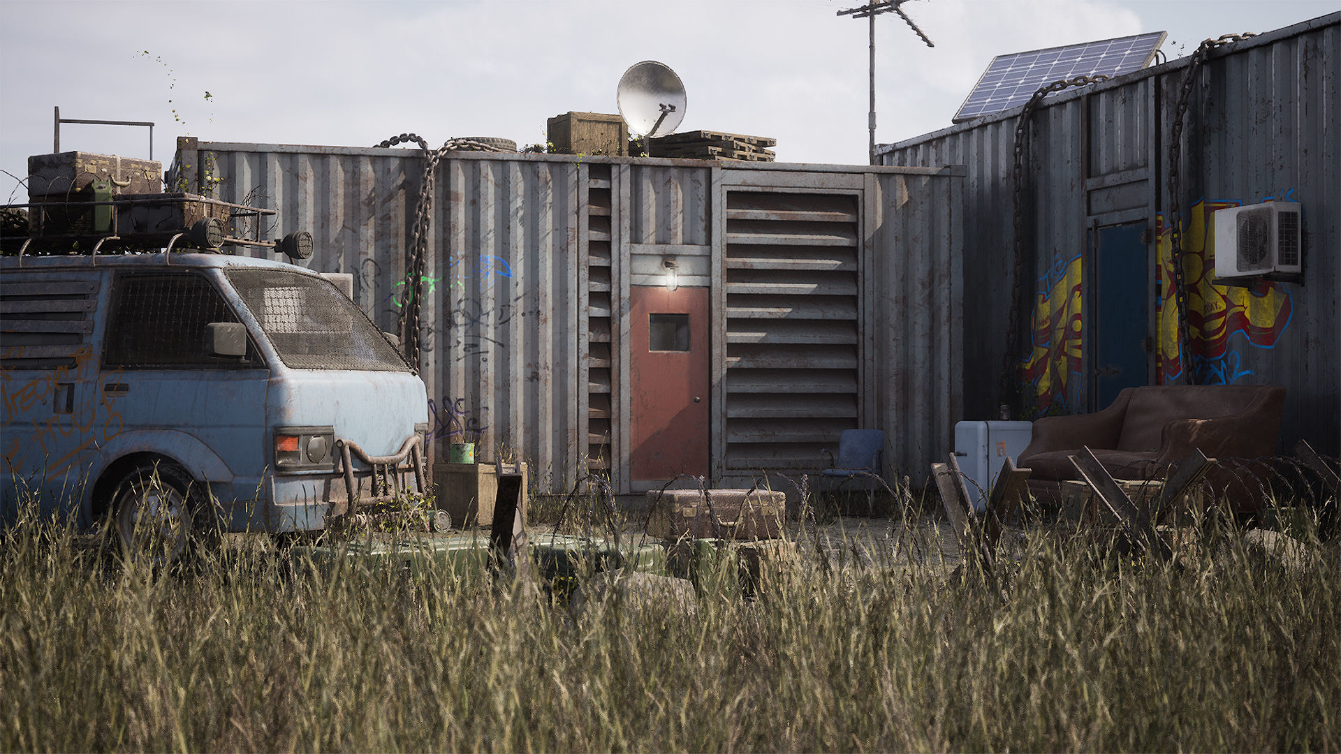 Post-Apocalyptic Camp 3D model_5