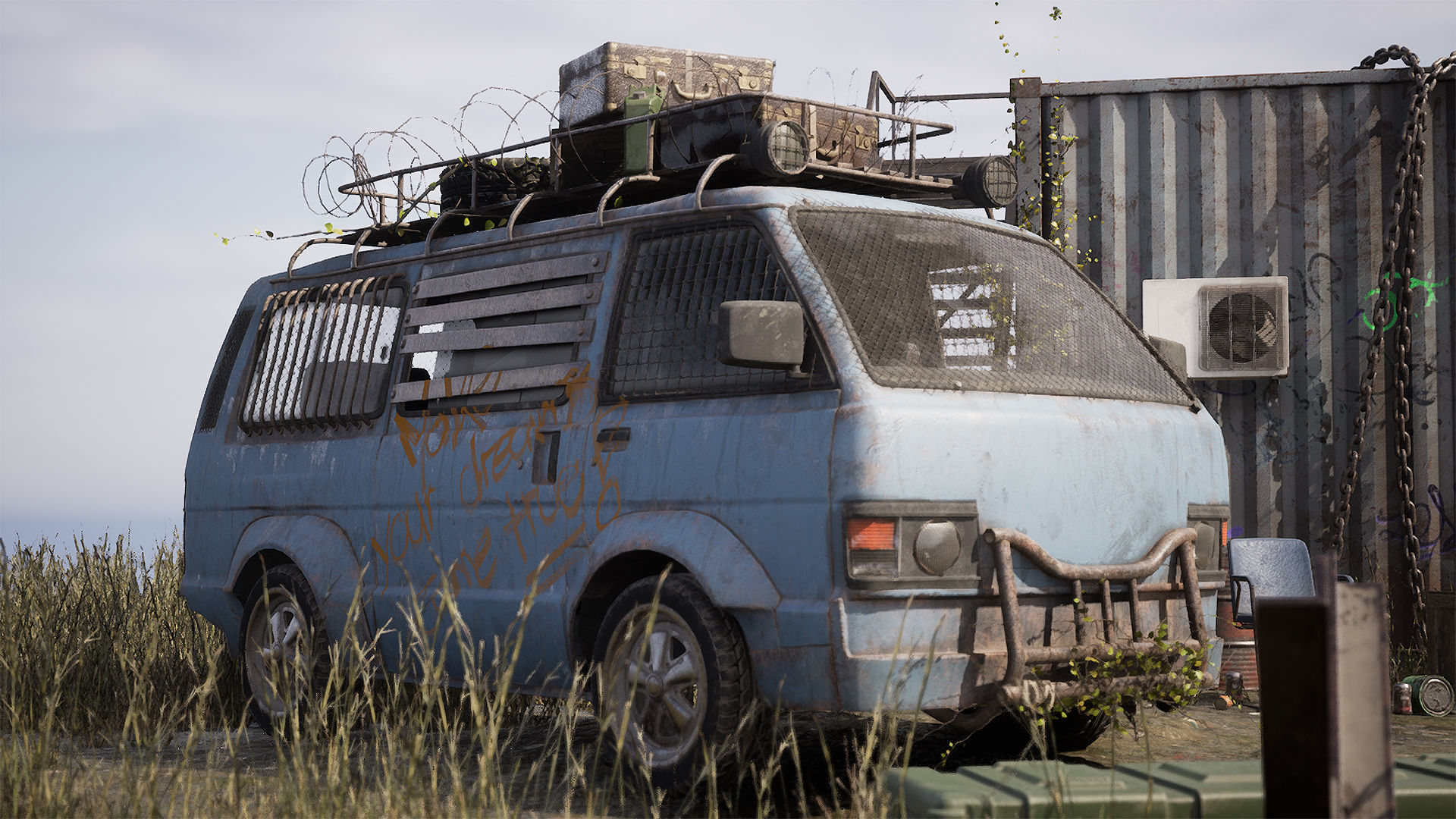 Post-Apocalyptic Camp 3D model_12