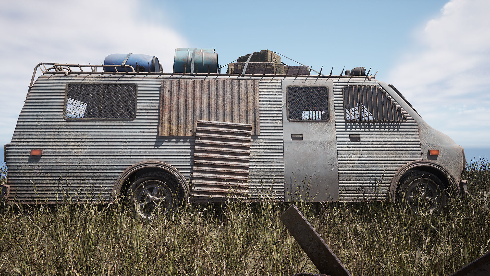 Post-Apocalyptic Camp 3D model_9