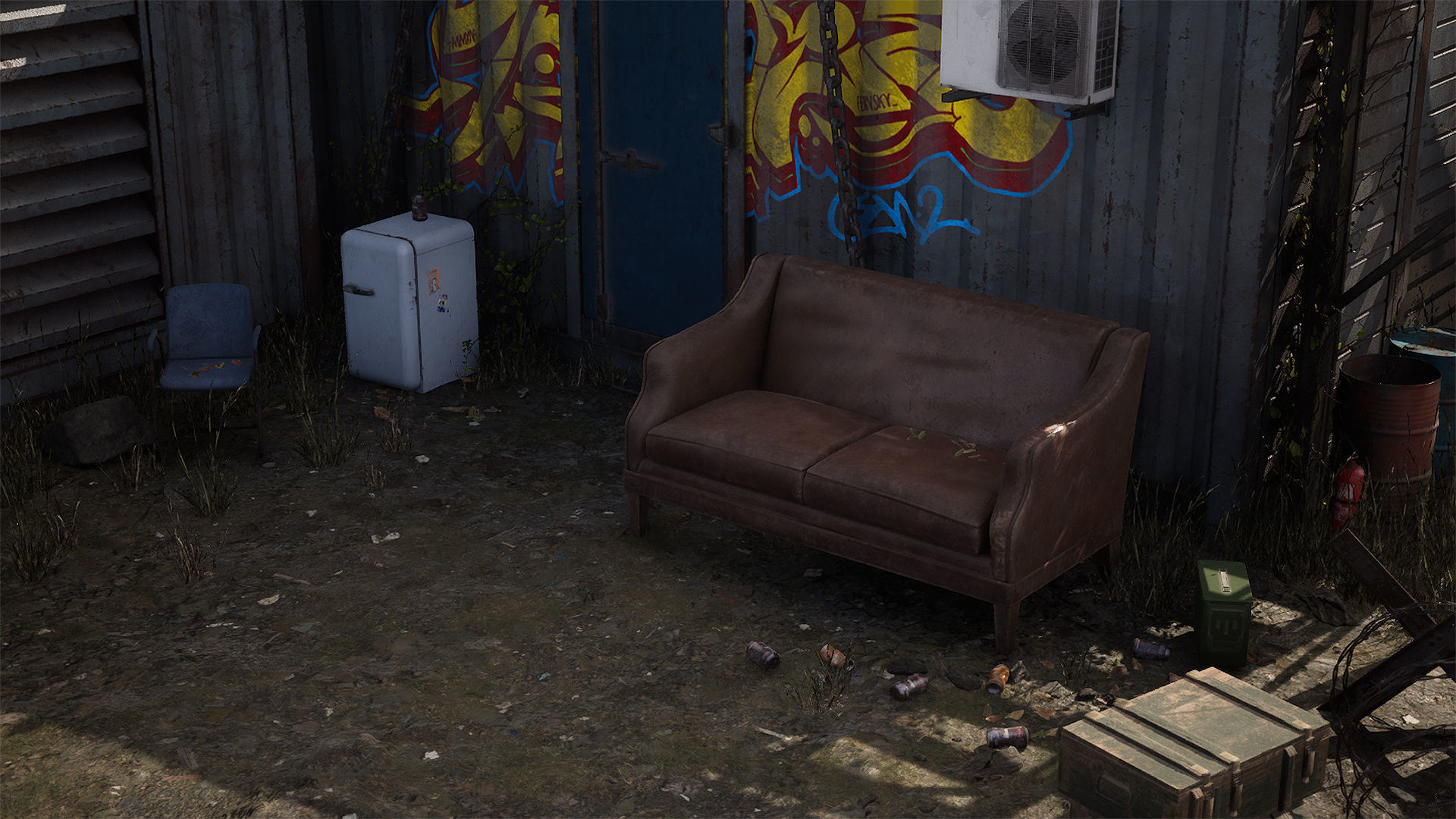 Post-Apocalyptic Camp 3D model_16