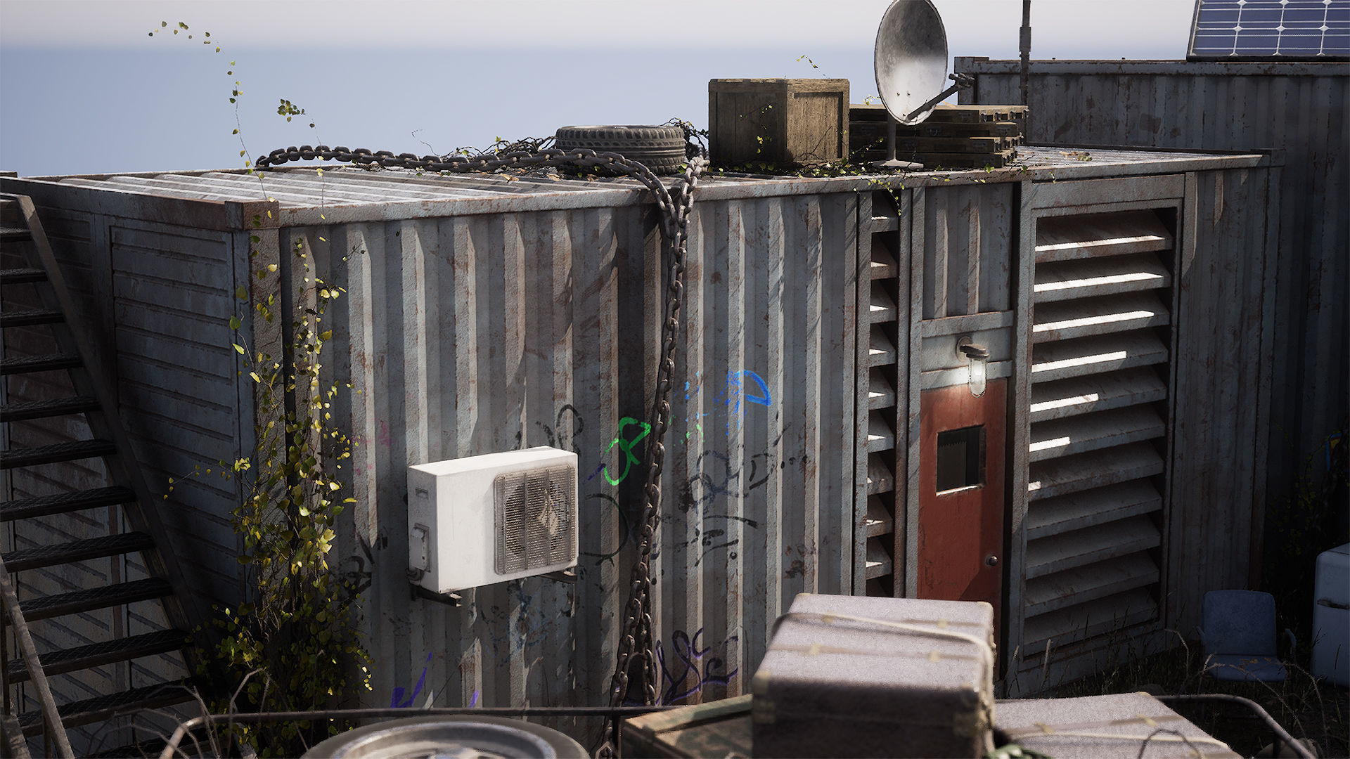 Post-Apocalyptic Camp 3D model_8