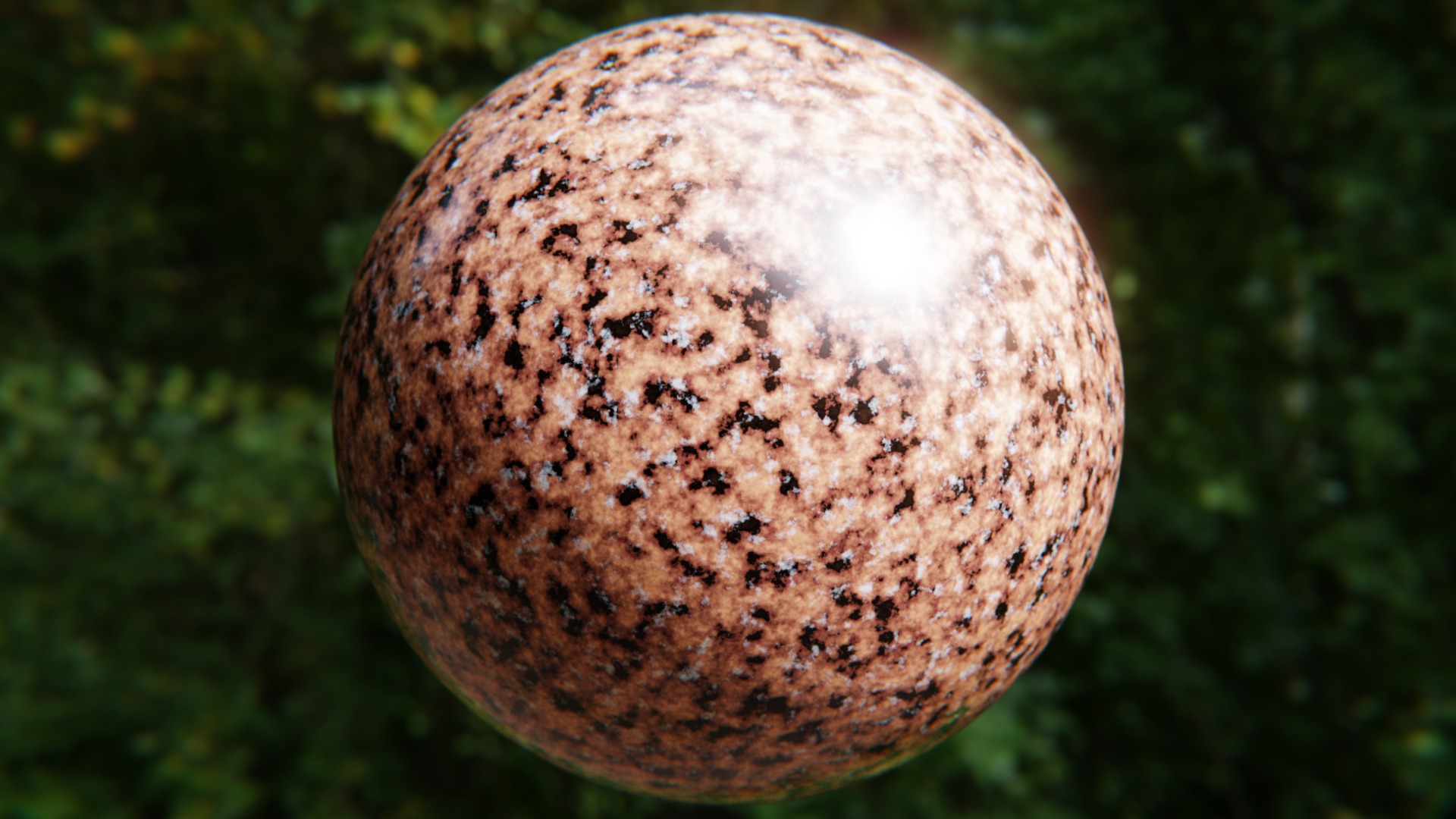 Realistic Orange Granite Texture - Seamless Procedural PBR Texture_1