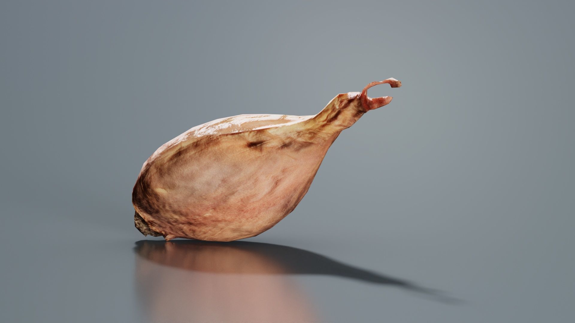 Onion Low-poly 3D model_4