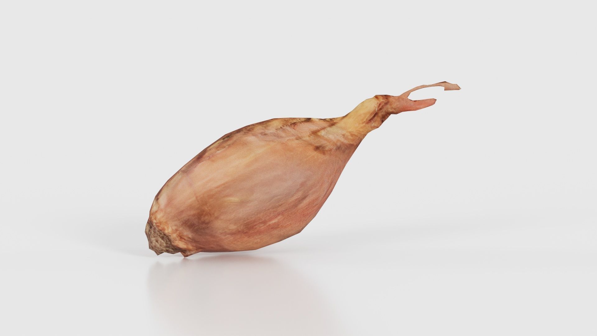 Onion Low-poly 3D model_15