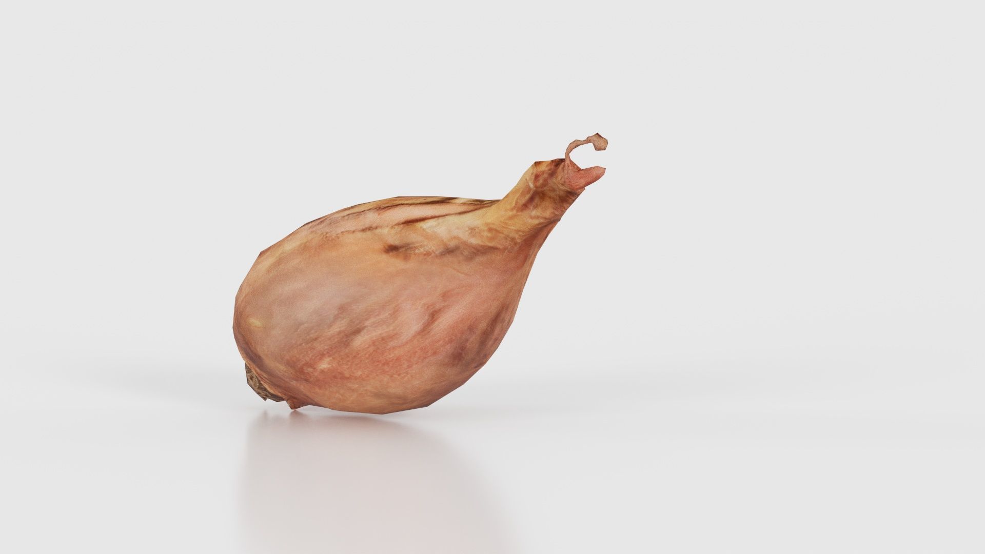 Onion Low-poly 3D model_25