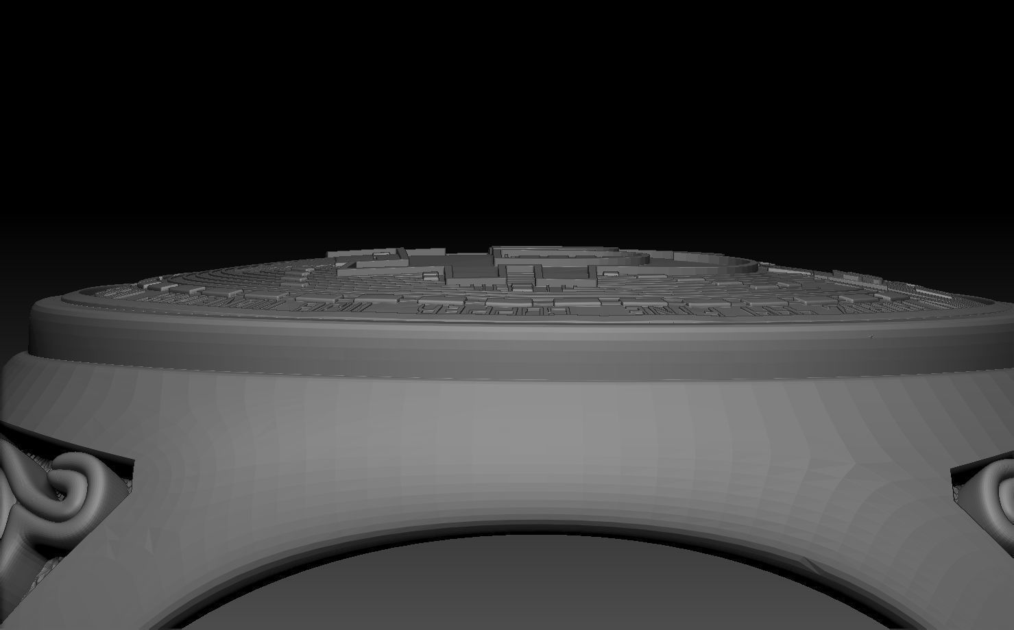 BITCOIN THEMED RING 3D print model_19
