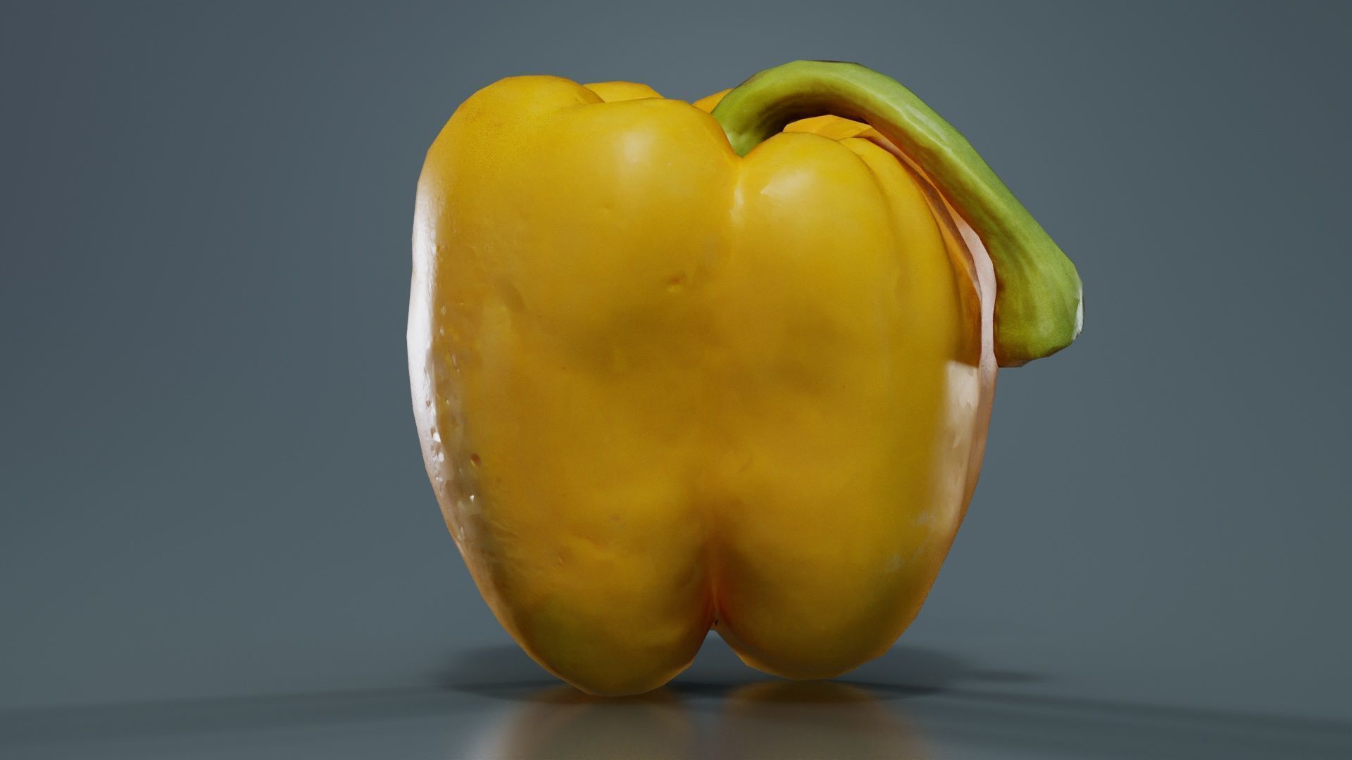 Paprika 2 Low-poly 3D model_8