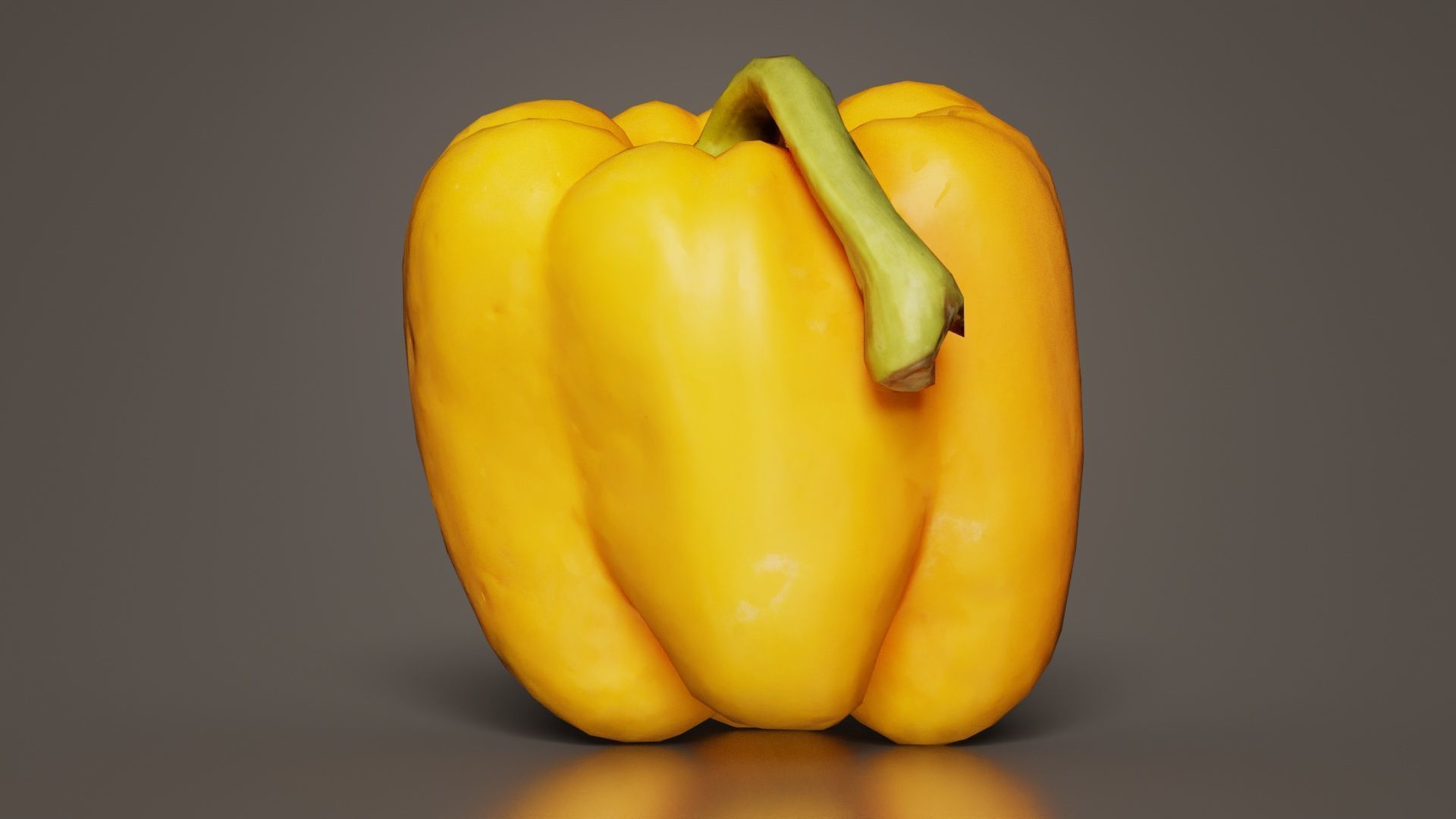 Paprika 2 Low-poly 3D model_1