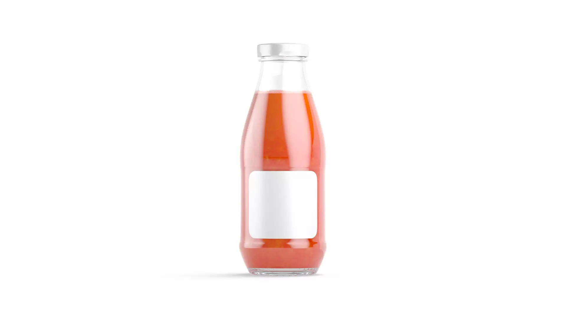 Juice Glass Bottle Tomato - juicy tomatoes drink jar 3D model