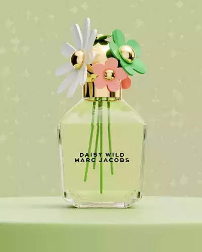 Marc Jacobs Daisy Wild Perfume Bottle