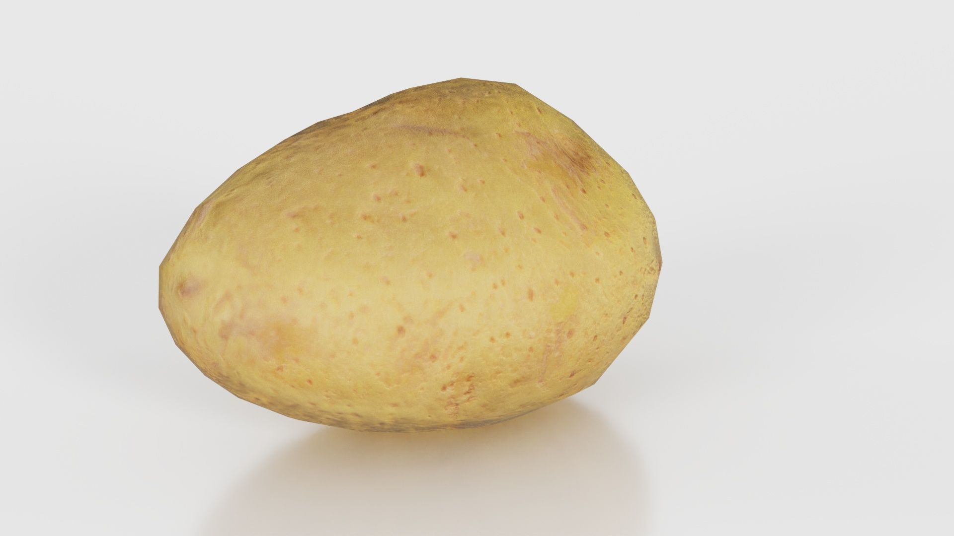 Potato Low-poly 3D model_18
