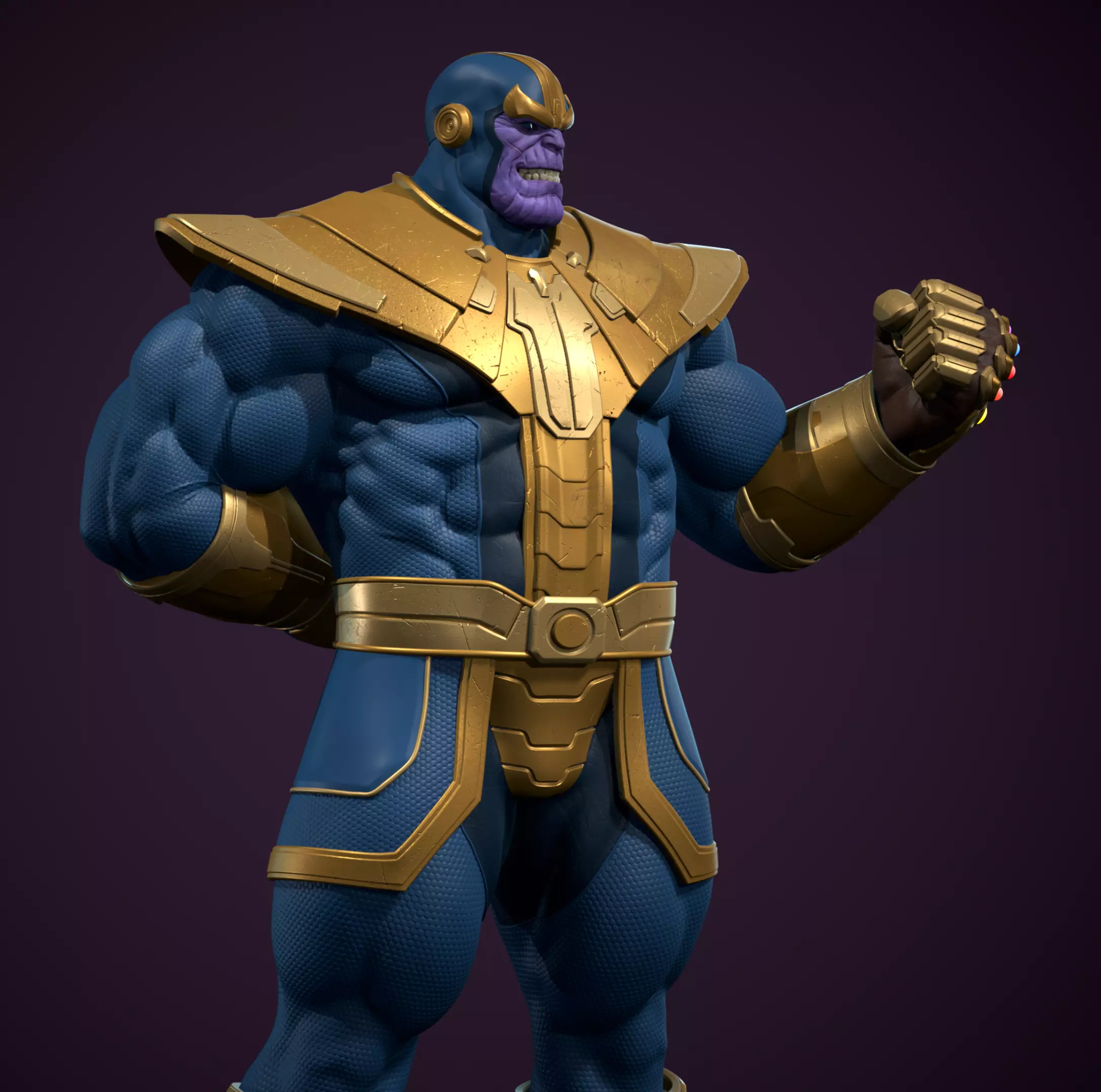 Thanos statue  for 3d printing 3D print model_0