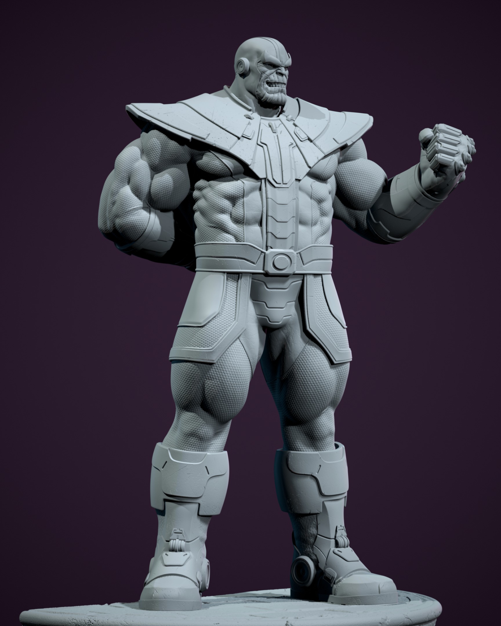Thanos statue  for 3d printing 3D print model_5