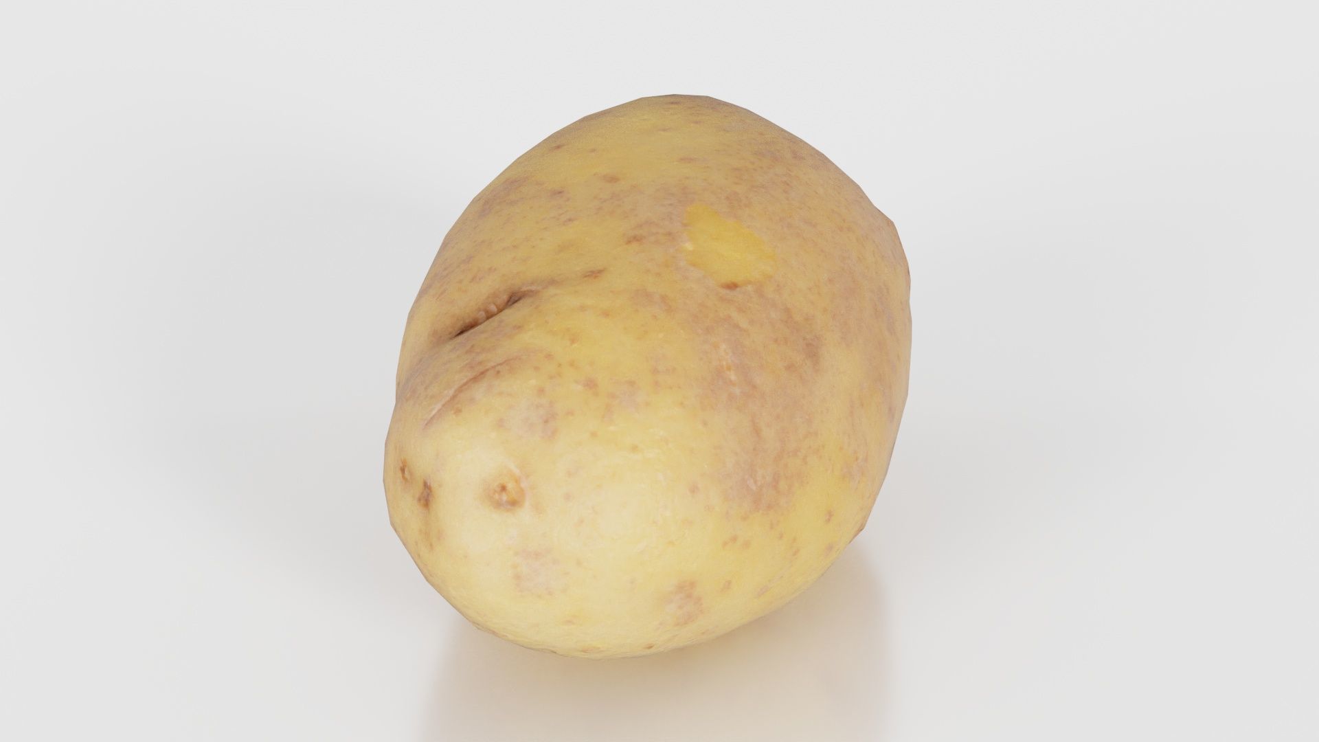 Potato 2 Low-poly 3D model_25