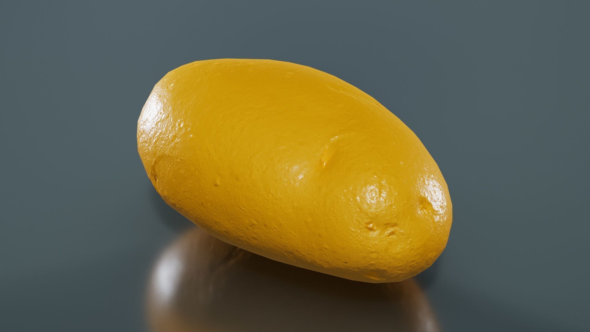 Potato 2 Low-poly 3D model_12