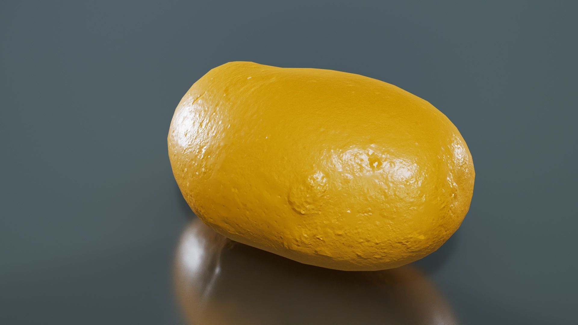 Potato 2 Low-poly 3D model_13